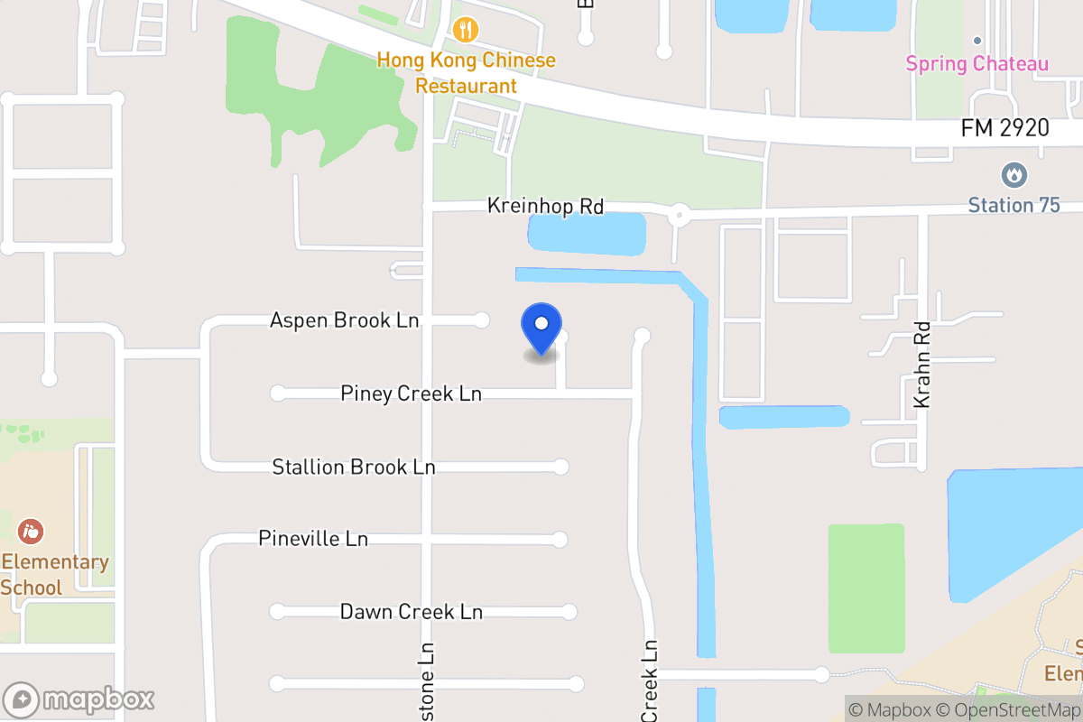 Map of 21807 Bridge End Ln, Spring