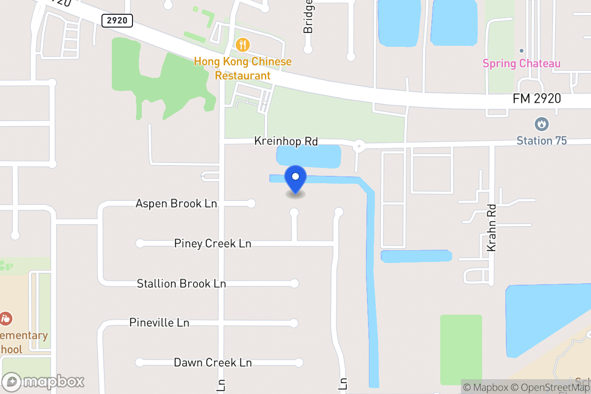 Map of 21819 Bridge End Ln, Spring