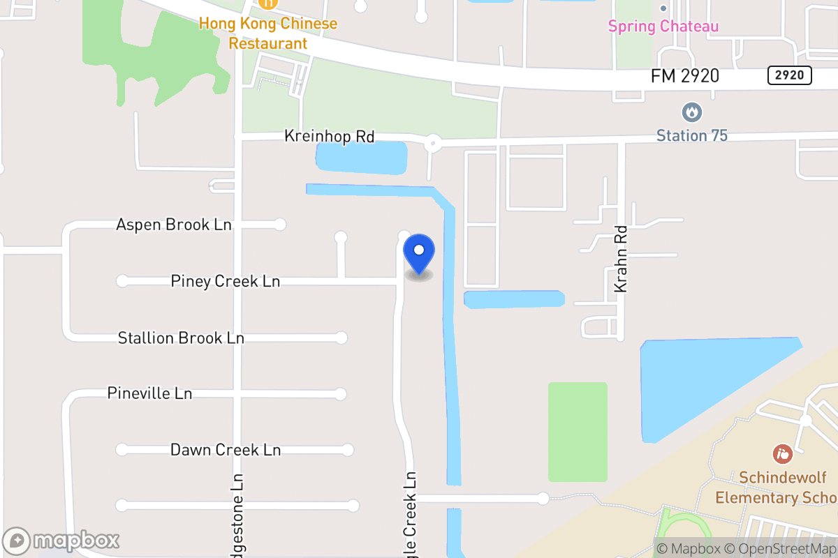 Map of N Tangle Creek Ln, Spring