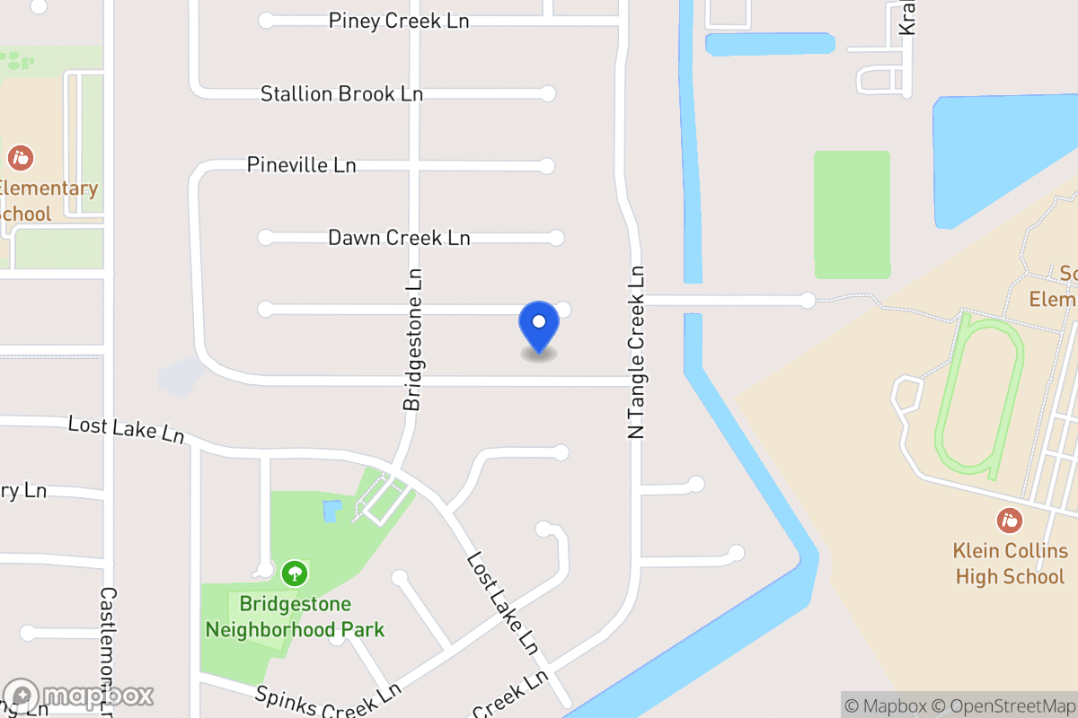 Map of 4218 Owens Creek Ln, Spring