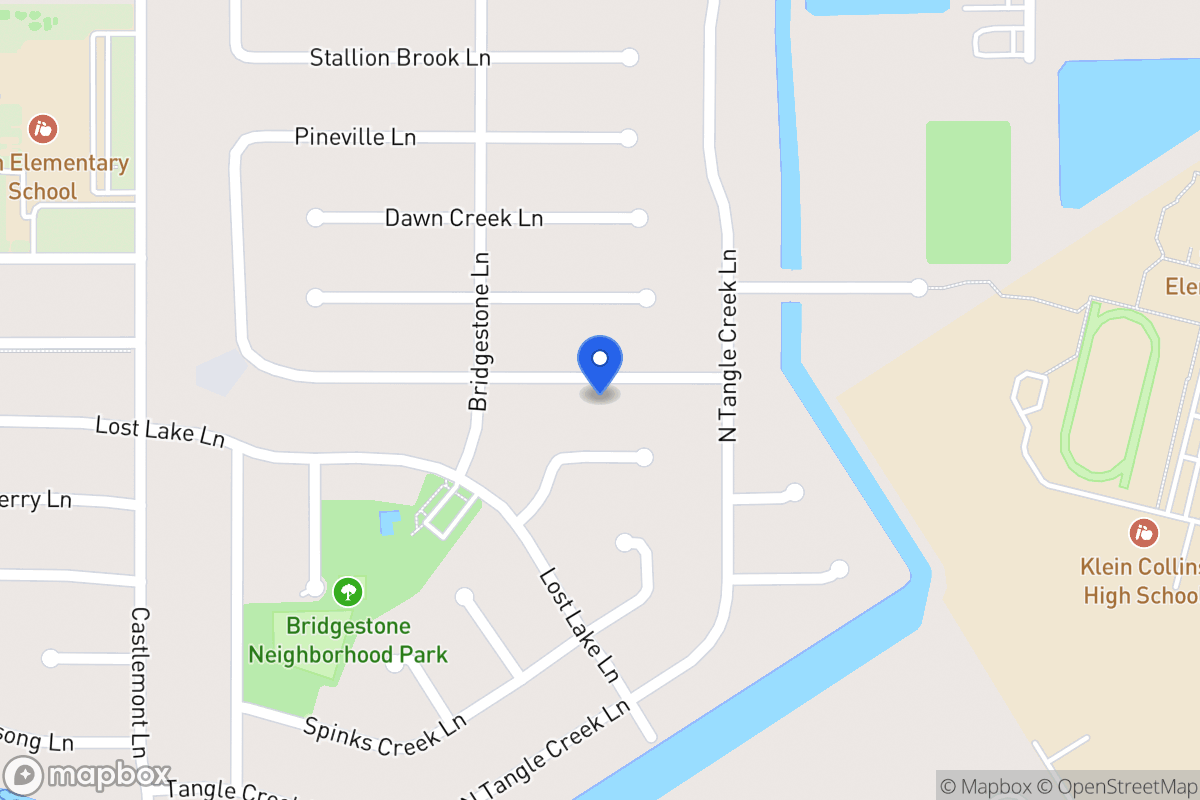 Map of 4223 Owens Creek Ln, Spring