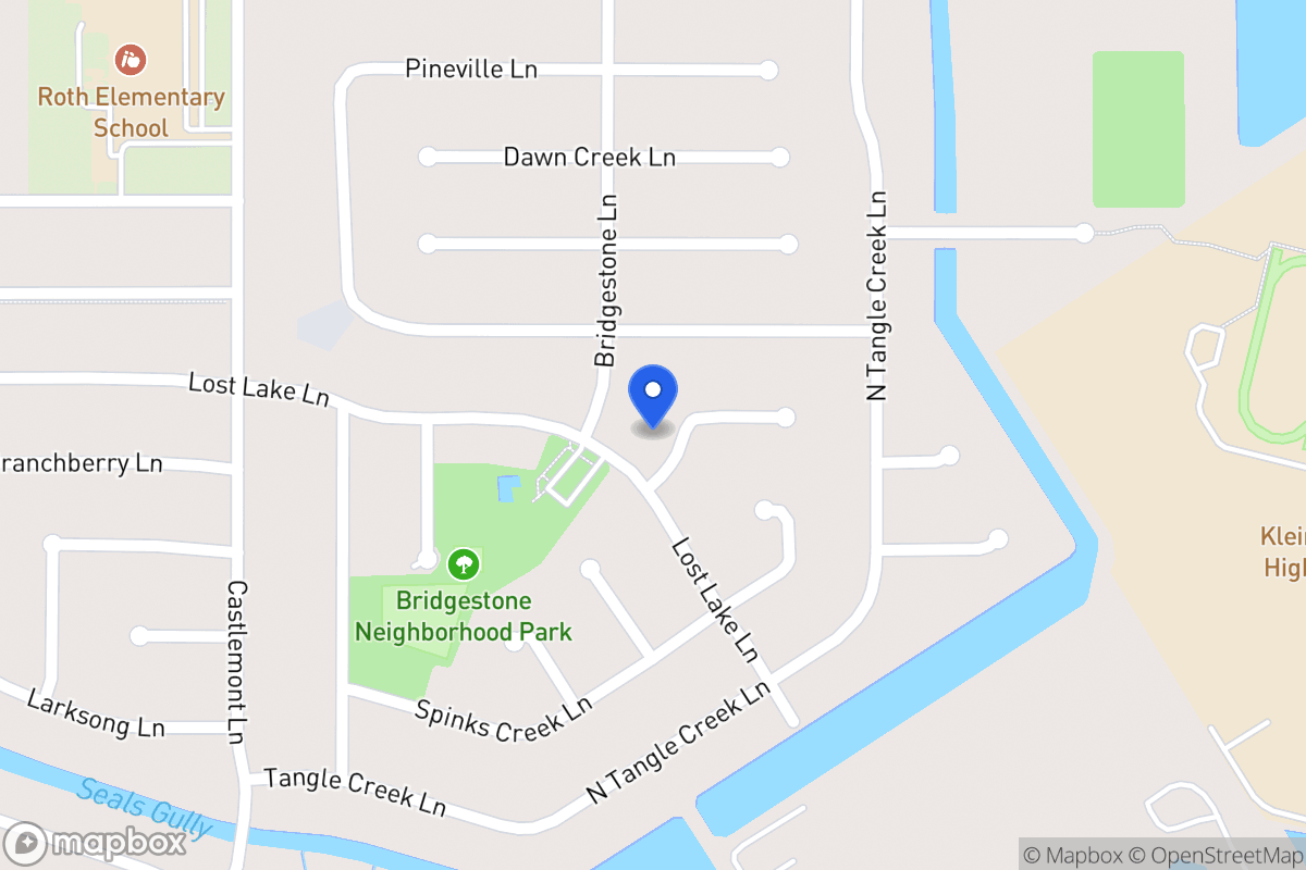 Map of 21507 Fir Creek Ln, Spring
