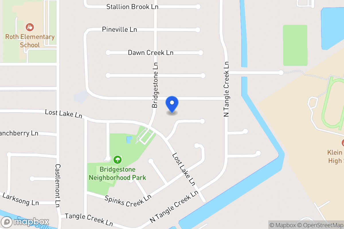 Map of 21515 Fir Creek Ln, Spring