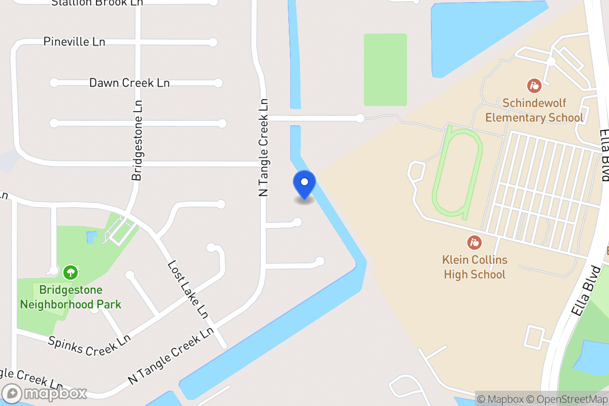 Map of 4102 Pinebridge Ln, Spring