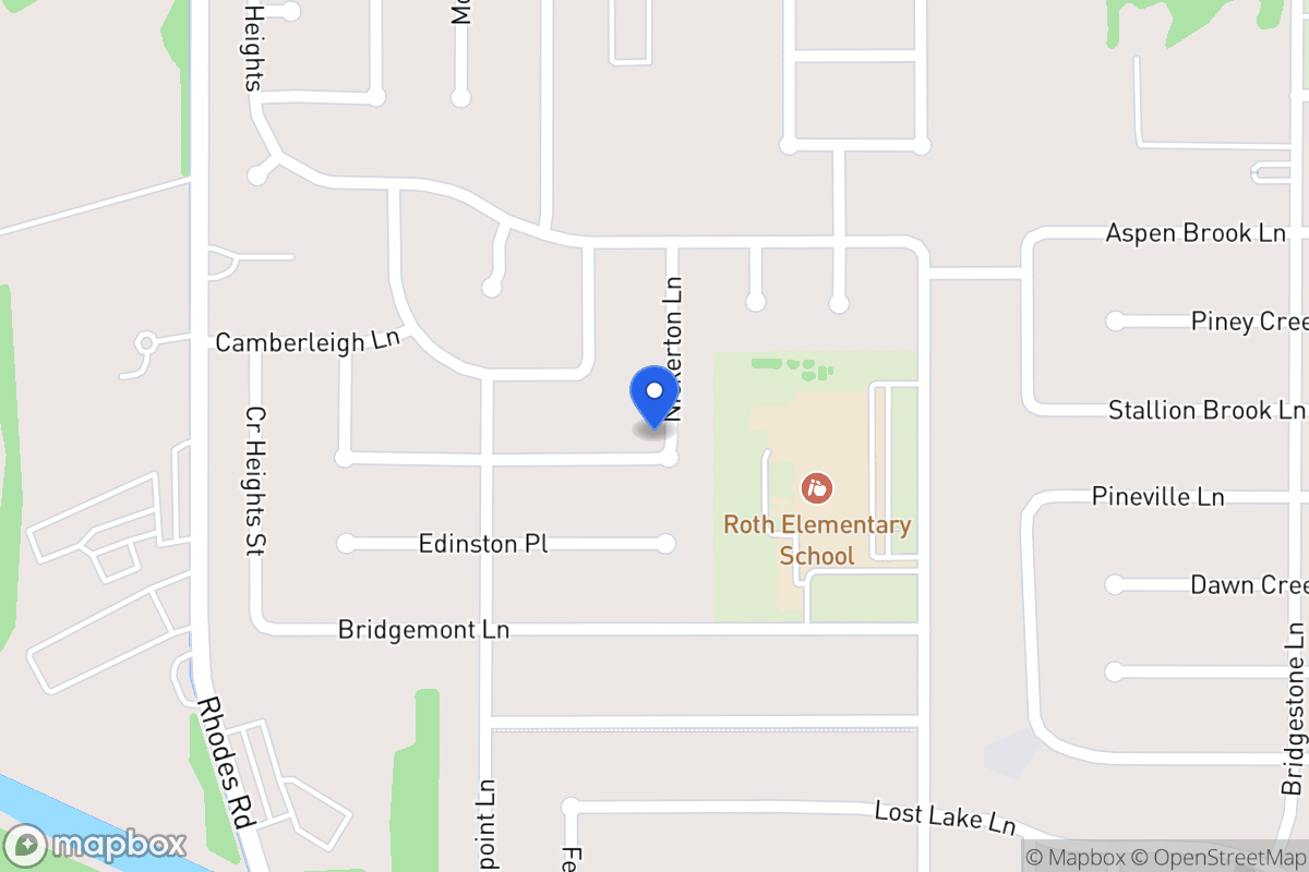 Map of 4810 Diehlwood Pl, Spring