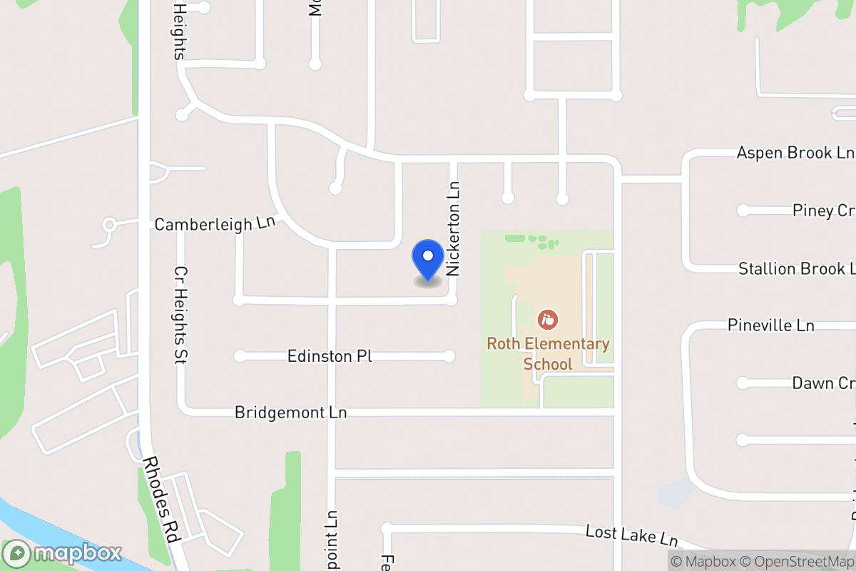 Map of 4814 Diehlwood Pl, Spring