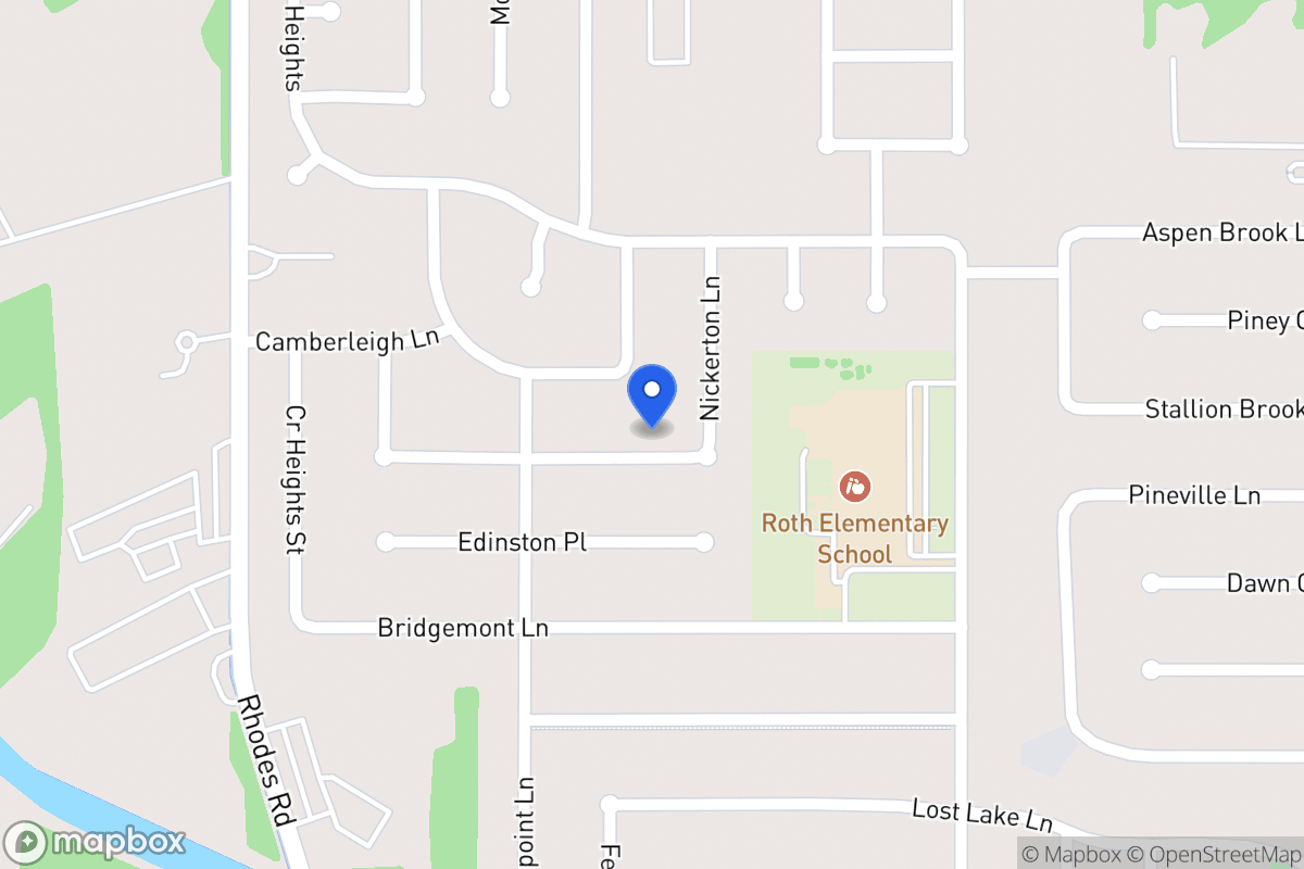 Map of 4818 Diehlwood Pl, Spring