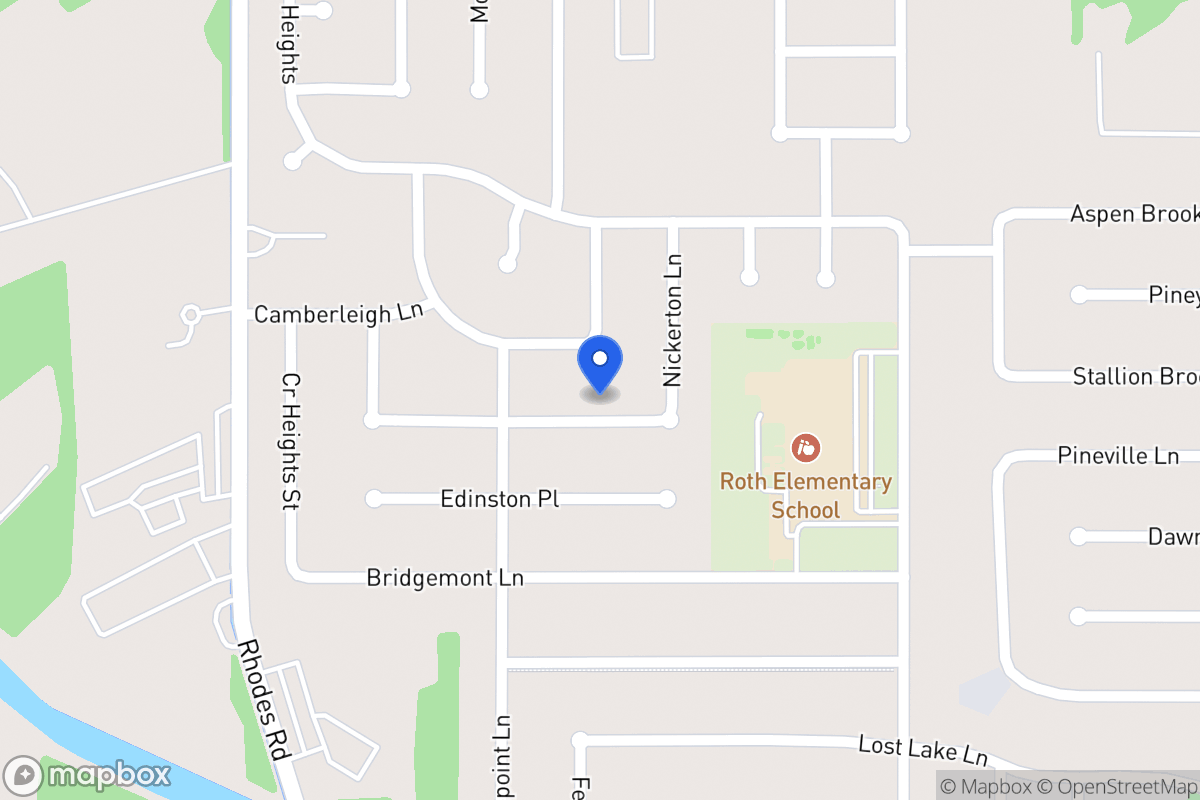 Map of 4822 Diehlwood Pl, Spring