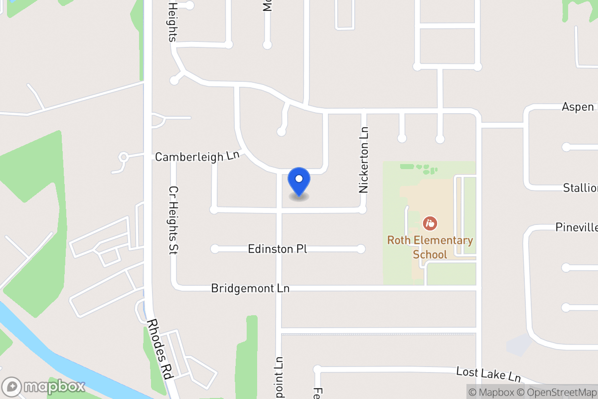 Map of 4834 Diehlwood Pl, Spring