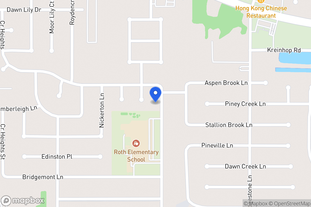 Map of 21729 Castlemont Ln, Spring