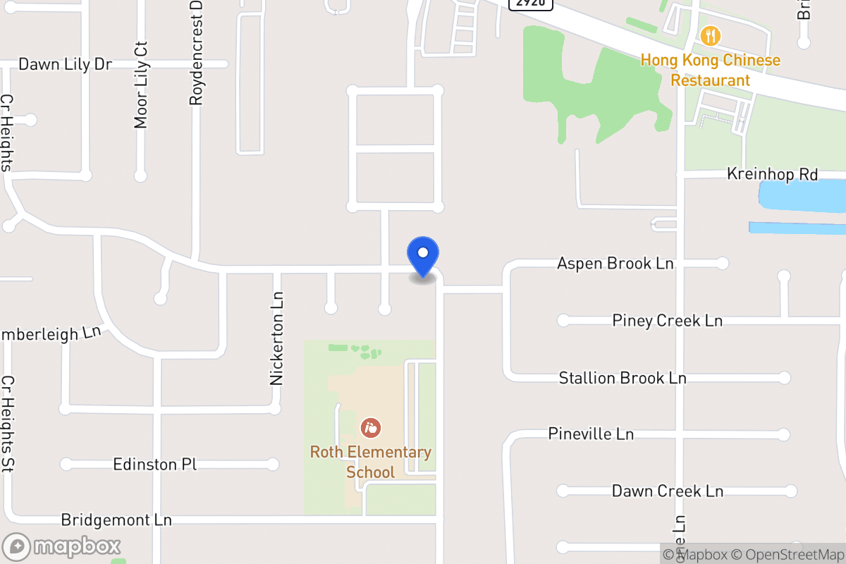 Map of 21741 Castlemont Ln, Spring