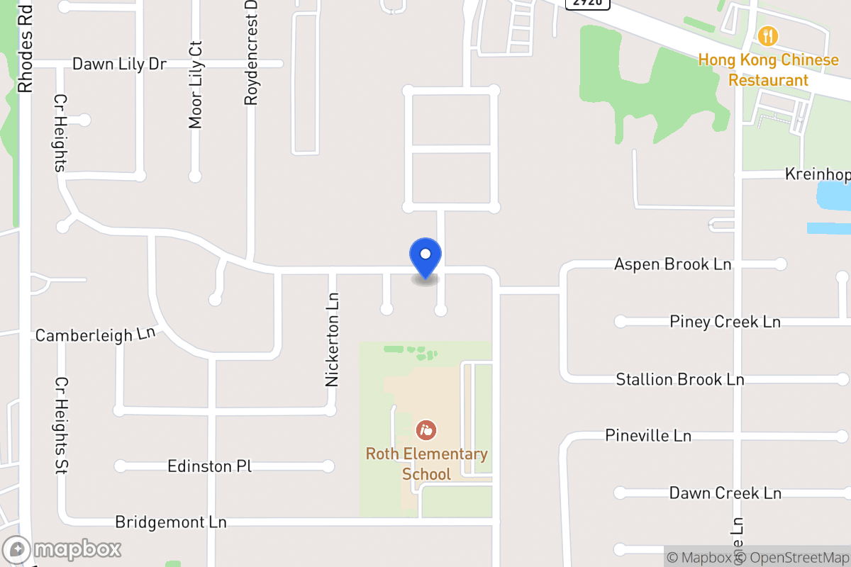 Map of 21743 Hedgewick Ct, Spring