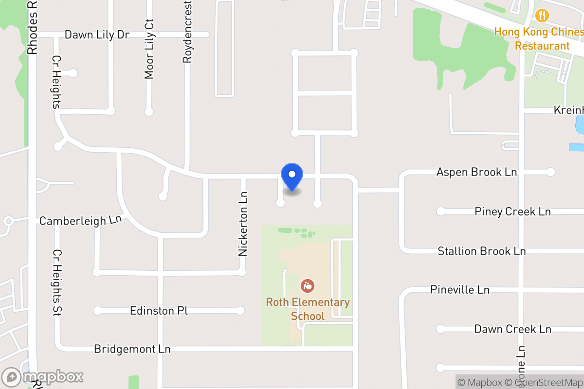 Map of 21738 Dovington Ct, Spring