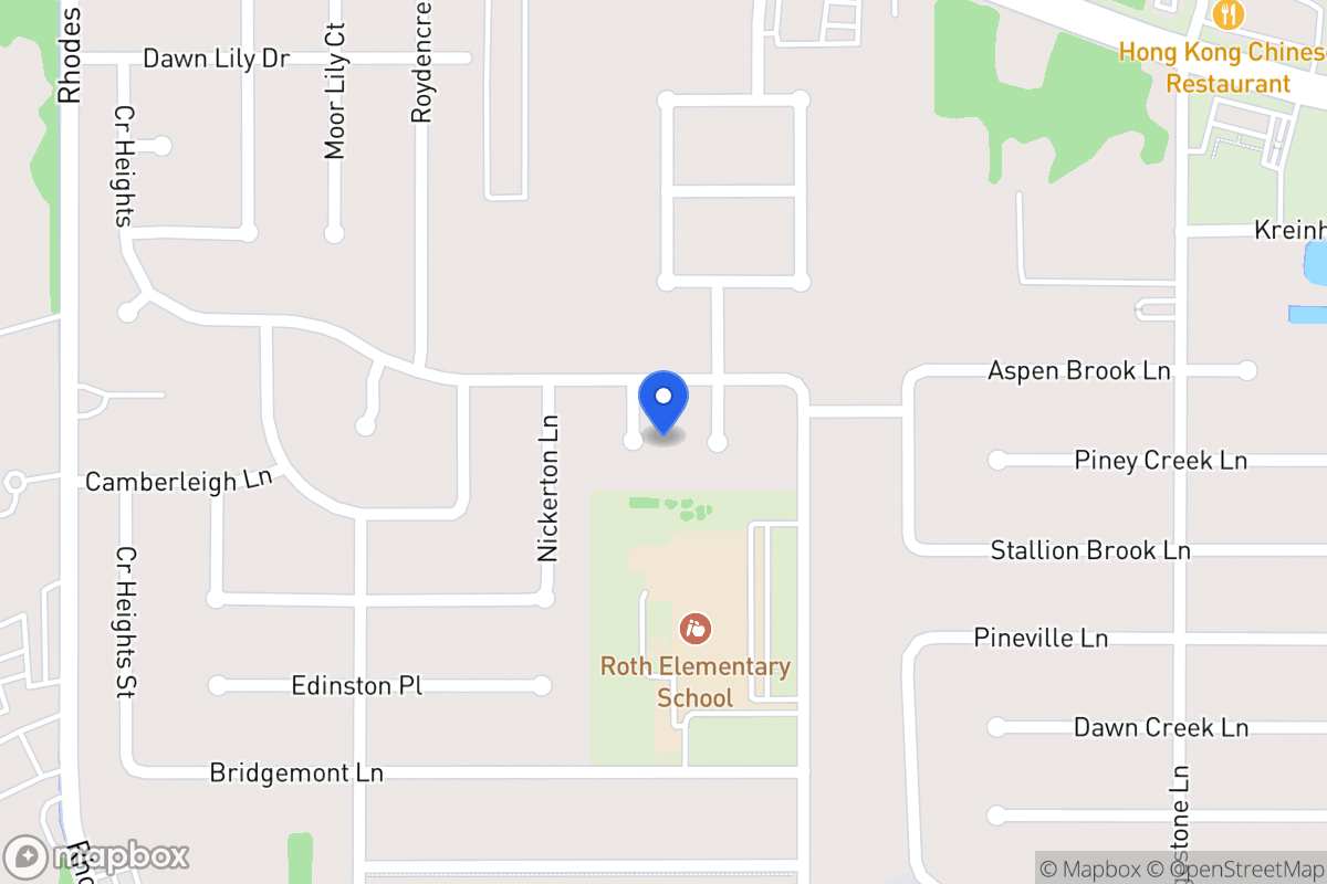 Map of 21734 Dovington Ct, Spring