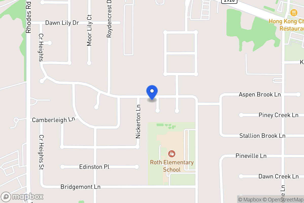Map of 21743 Dovington Ct, Spring