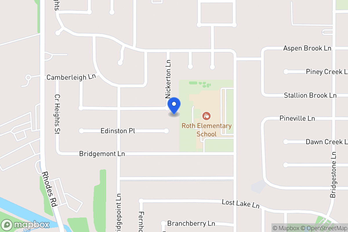 Map of 4803 Diehlwood Pl, Spring