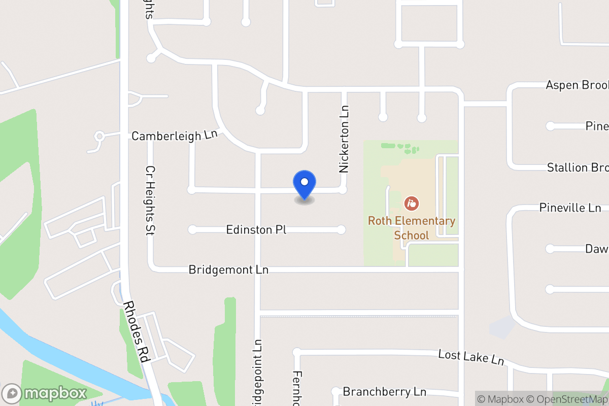 Map of 4823 Diehlwood Pl, Spring