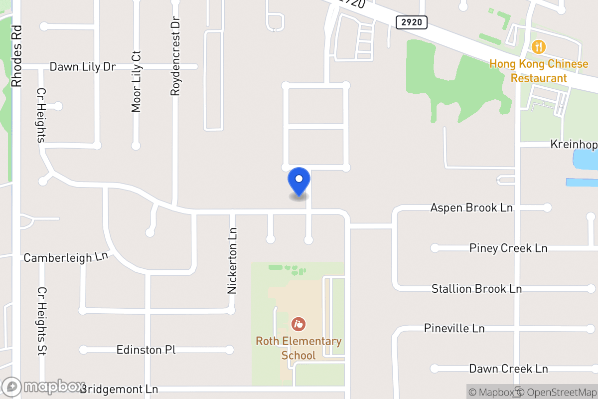 Map of 4702 Temple Bell Dr, Spring