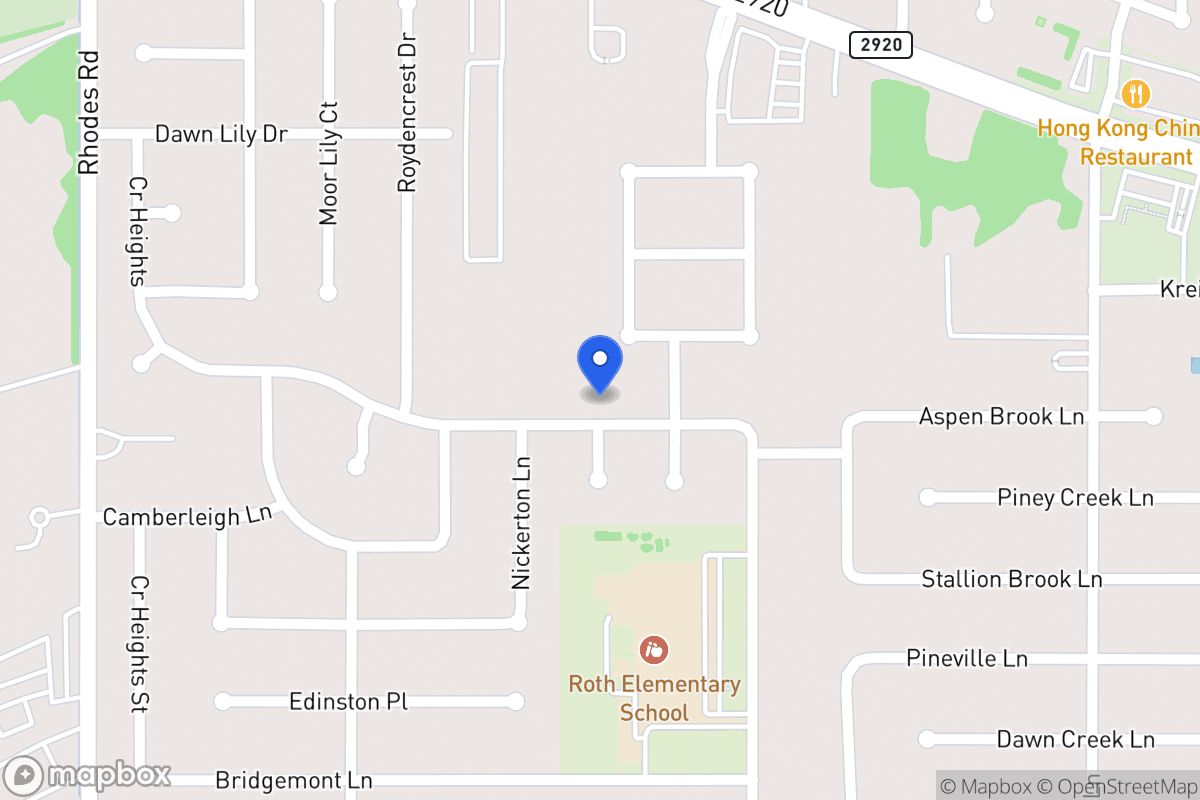 Map of 4714 Temple Bell Dr, Spring