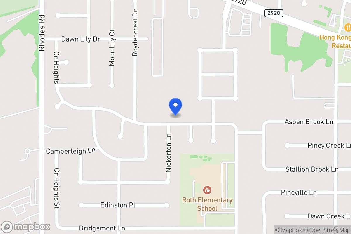 Map of 4726 Temple Bell Dr, Spring