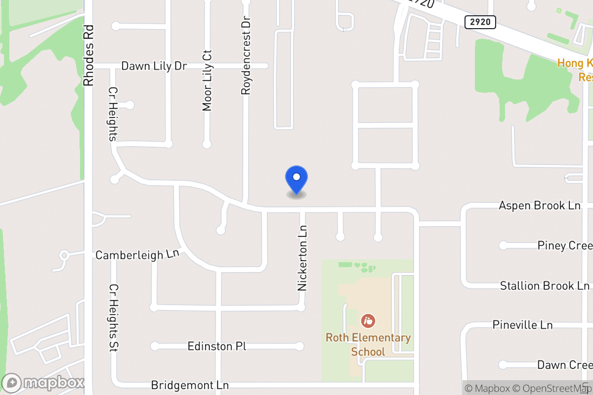 Map of 4802 Temple Bell Dr, Spring