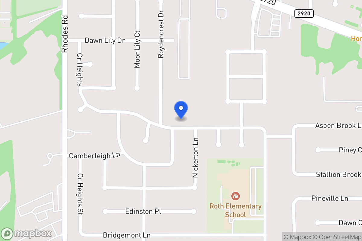 Map of 4810 Temple Bell Dr, Spring
