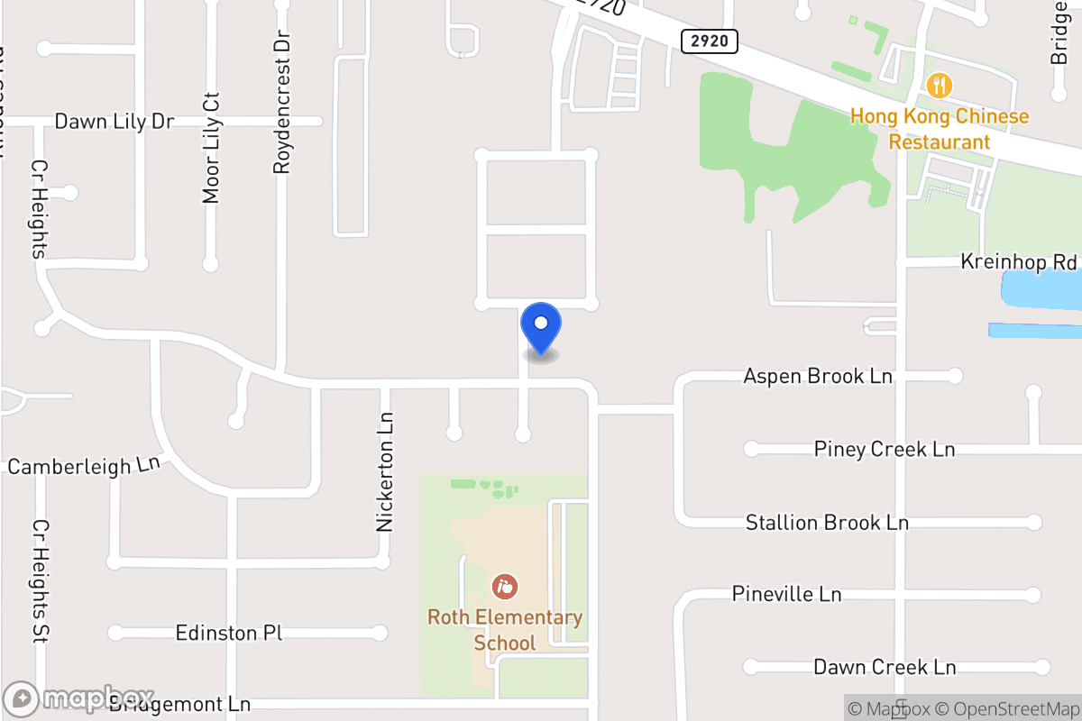 Map of 4614 Temple Bell Dr, Spring