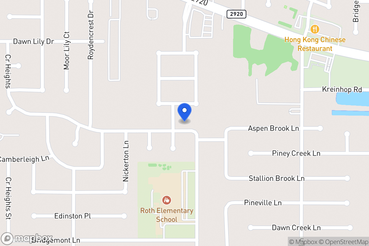 Map of 4610 Temple Bell Dr, Spring