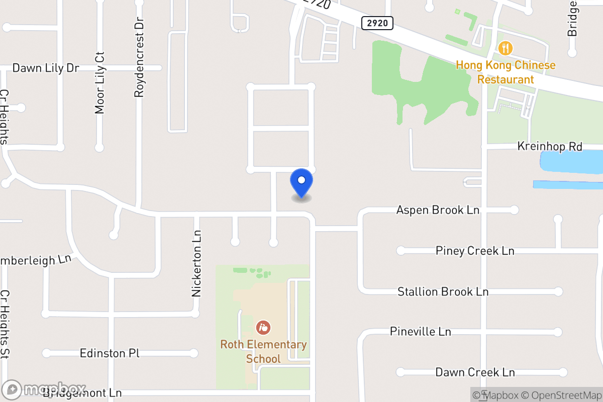 Map of 4606 Temple Bell Dr, Spring