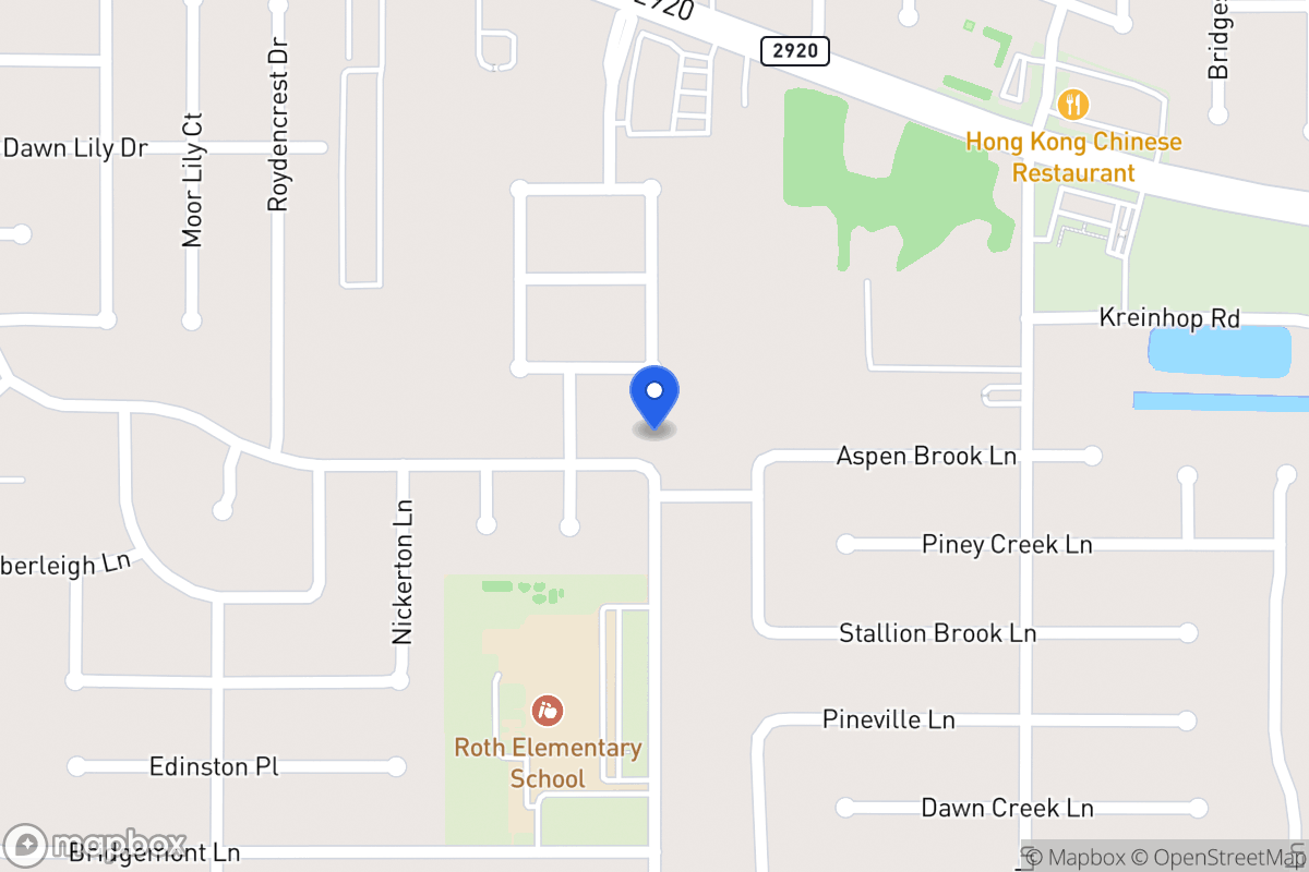 Map of 4602 Temple Bell Dr, Spring