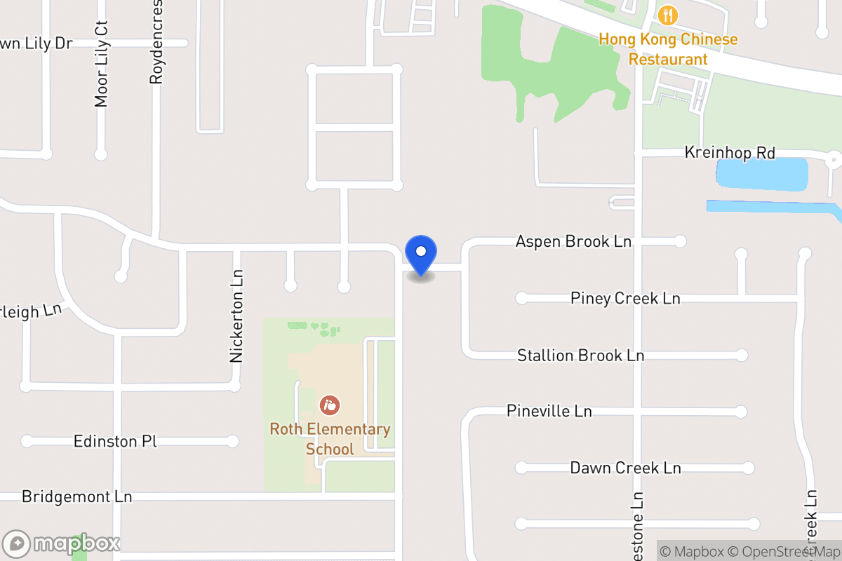 Map of 21734 Castlemont Ln, Spring