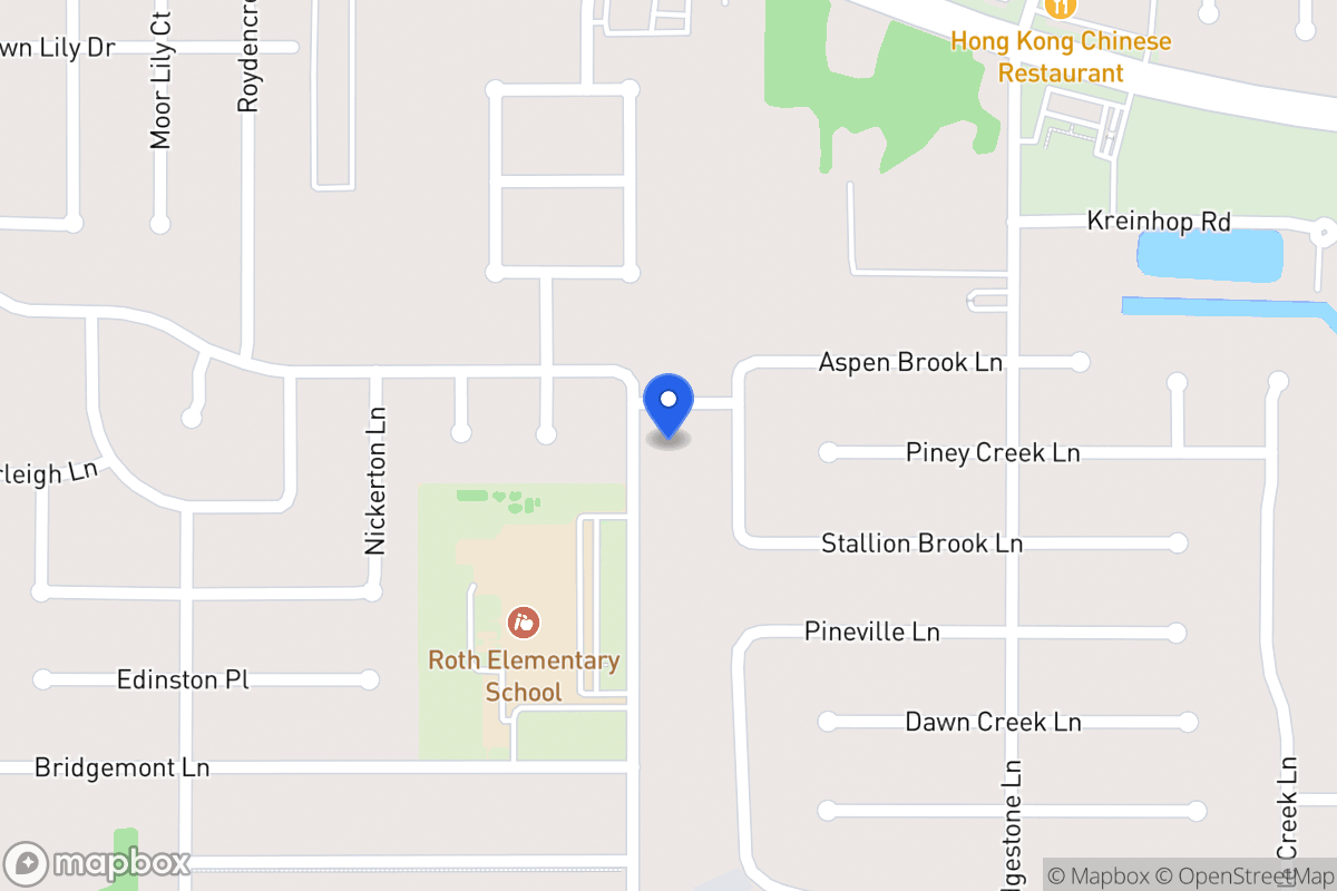 Map of 21730 Castlemont Ln, Spring