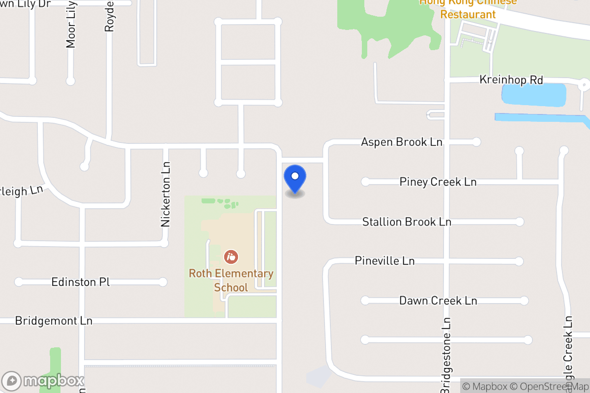 Map of 21722 Castlemont Ln, Spring