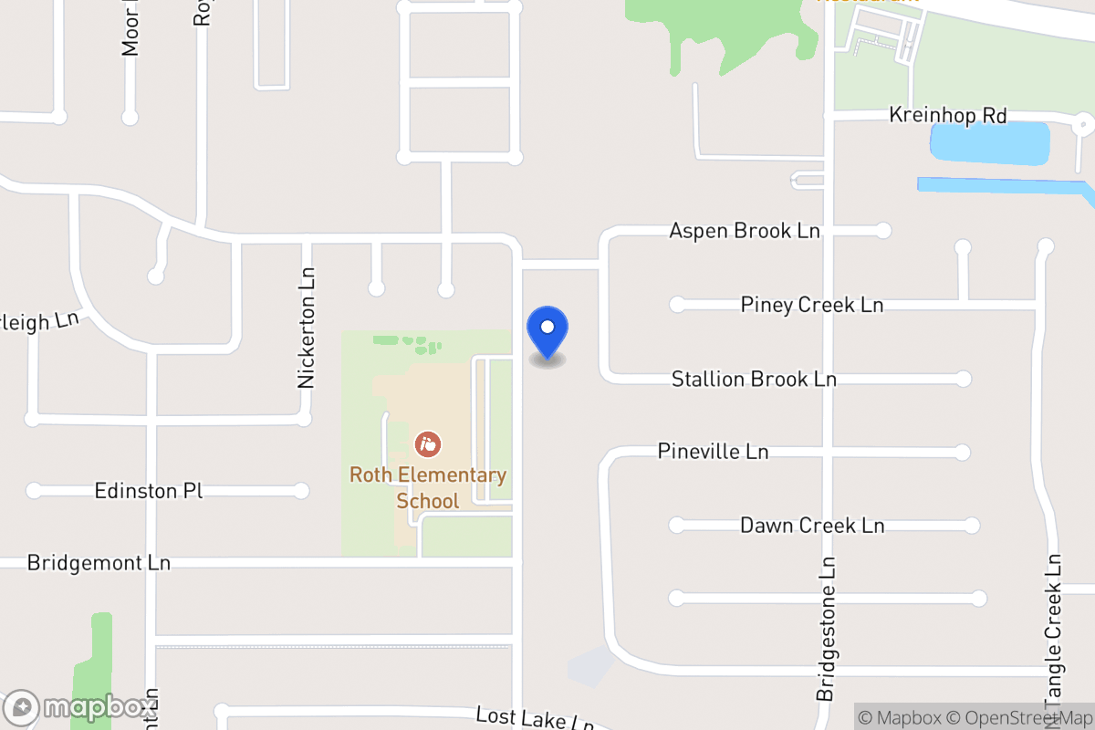 Map of 21714 Castlemont Ln, Spring