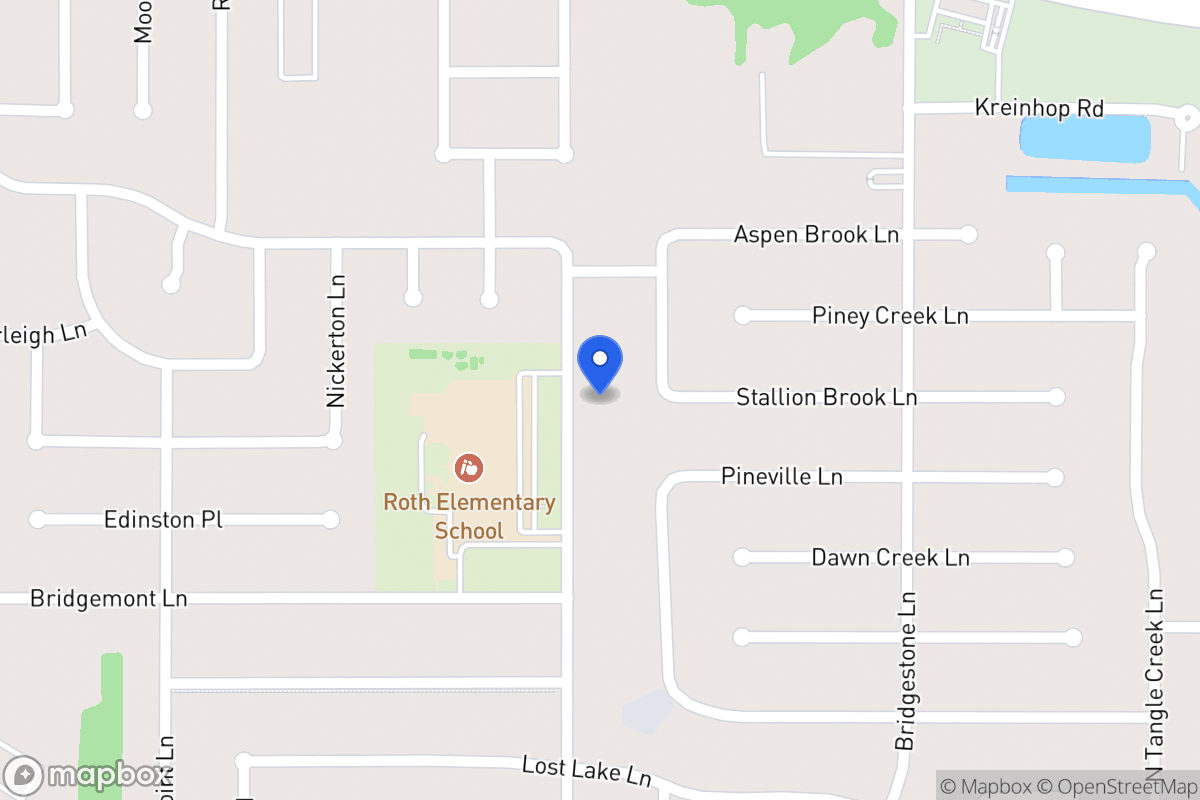 Map of 21710 Castlemont Ln, Spring