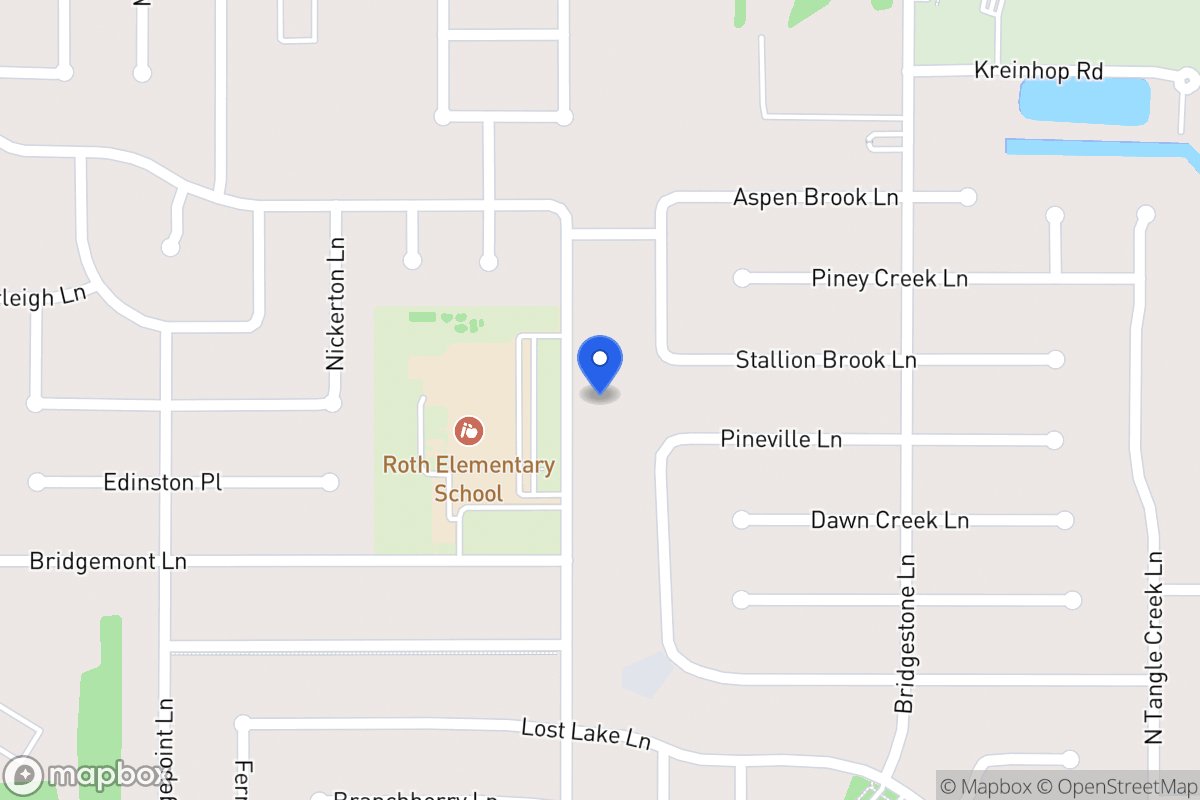 Map of 21702 Castlemont Ln, Spring