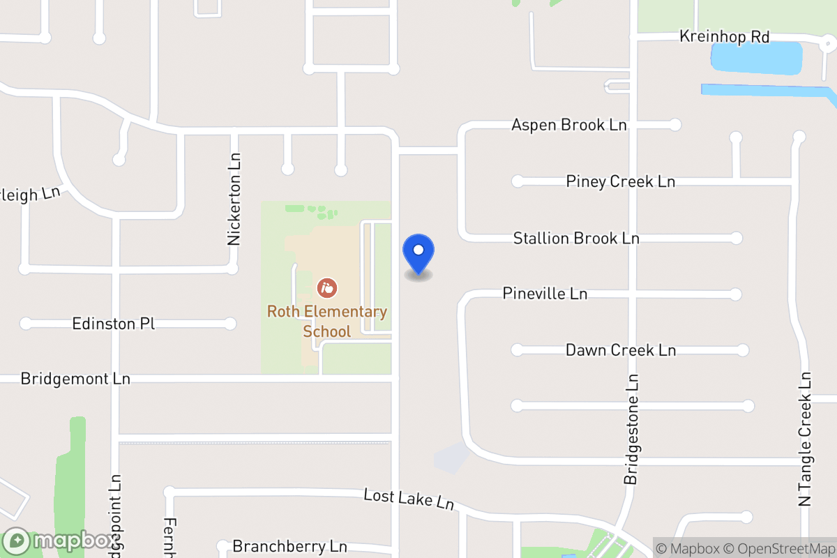 Map of 21634 Castlemont Ln, Spring