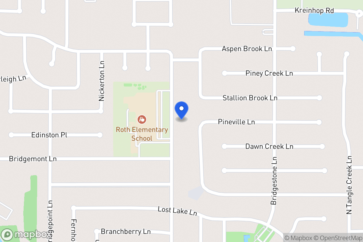 Map of 21630 Castlemont Ln, Spring