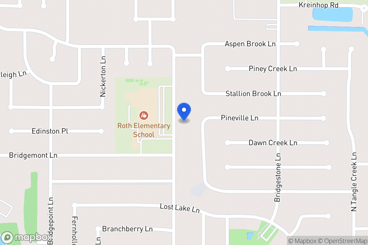 Map of 21626 Castlemont Ln, Spring