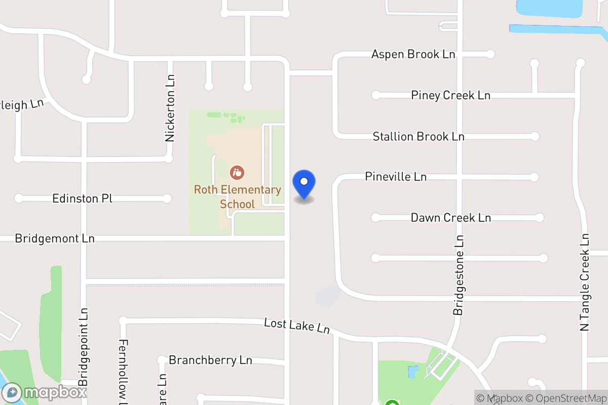 Map of 21618 Castlemont Ln, Spring