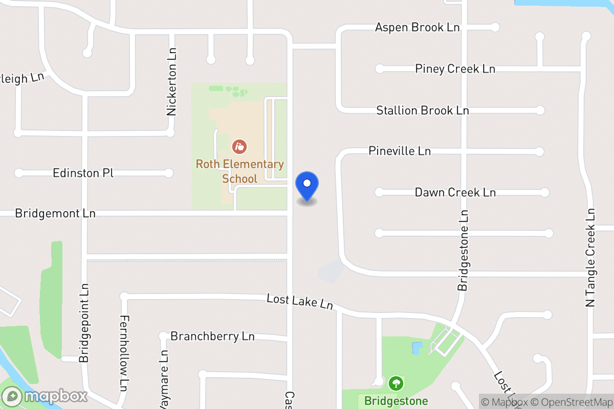 Map of 21606 Castlemont Ln, Spring