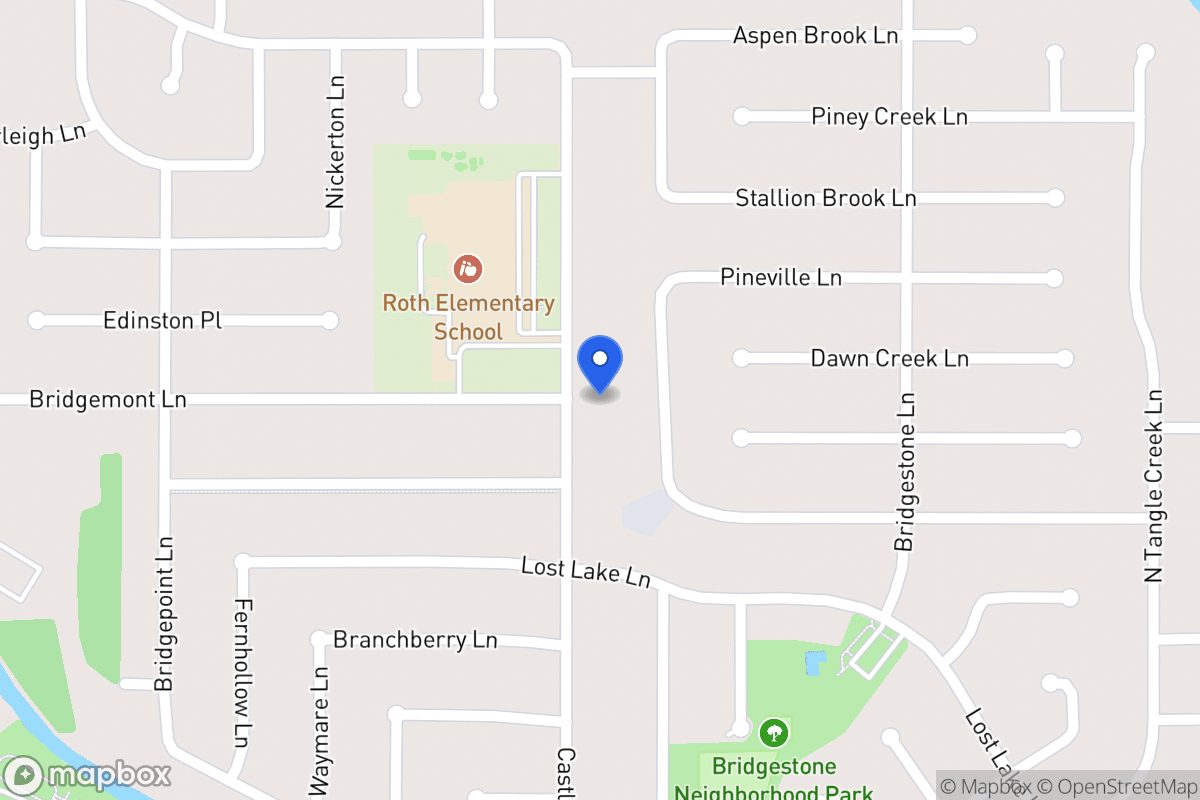 Map of 21602 Castlemont Ln, Spring