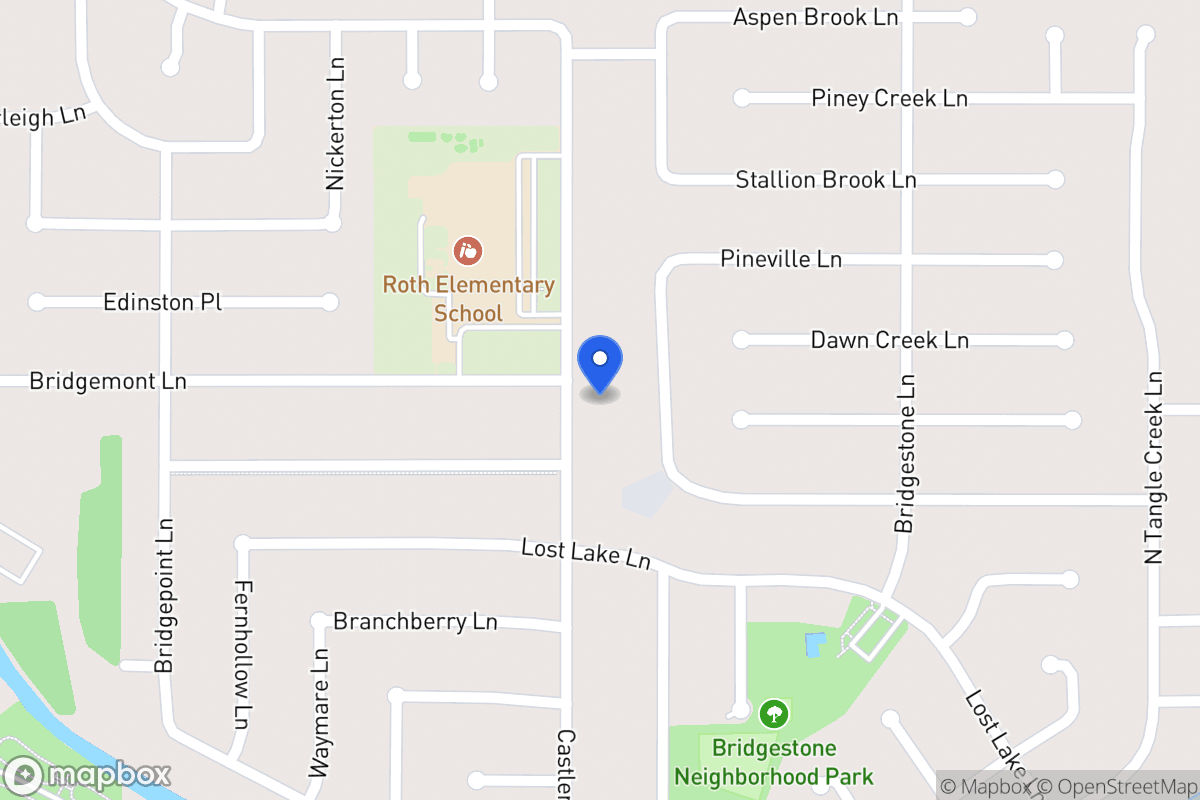 Map of 21530 Castlemont Ln, Spring