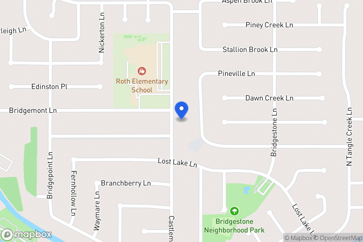 Map of Castlemont Ln, Spring