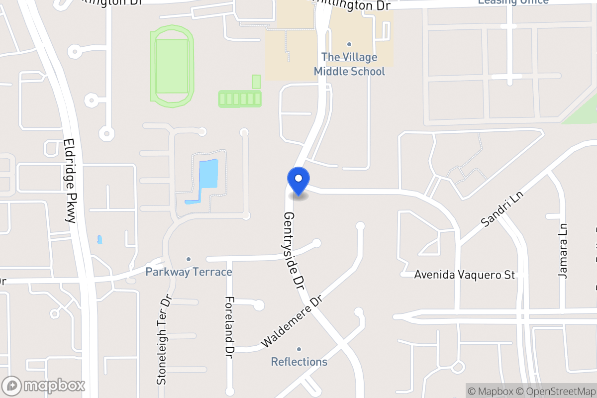 Map of 2102 Avenida La Quinta St, Houston