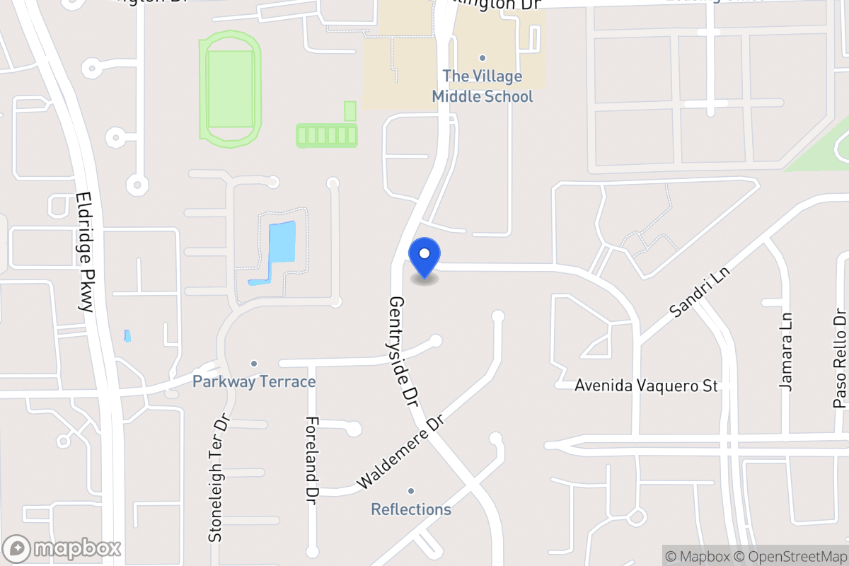 Map of 2106 Avenida La Quinta St, Houston