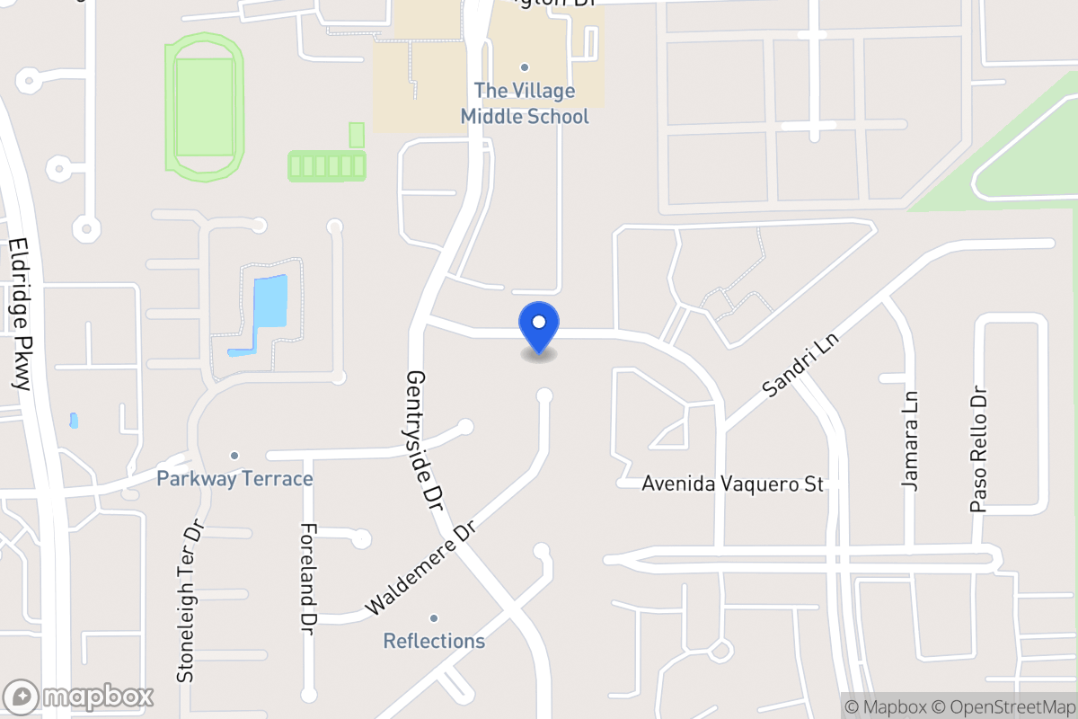 Map of 2126 Avenida La Quinta St, Houston