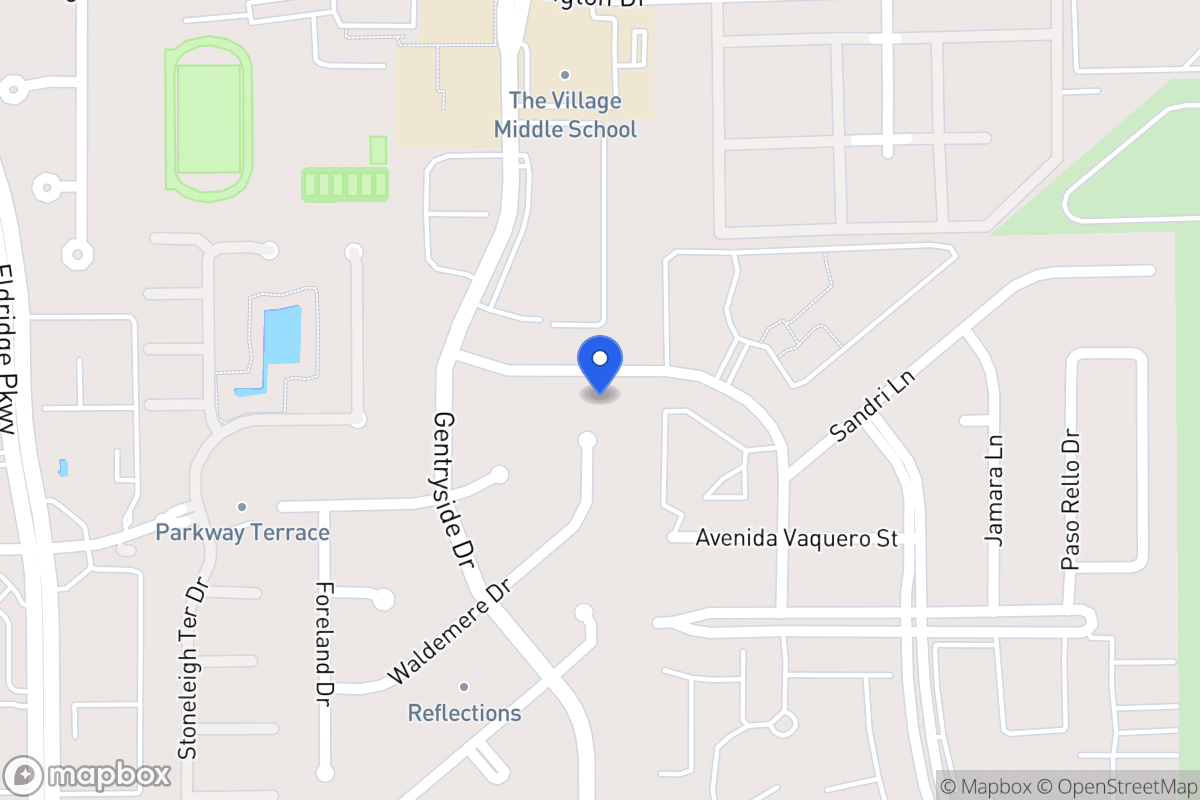 Map of 2130 Avenida La Quinta St, Houston