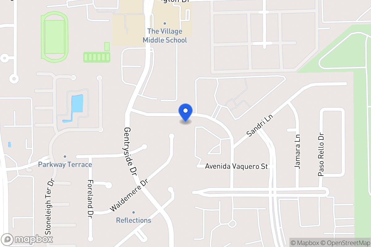Map of 2134 Avenida La Quinta St, Houston