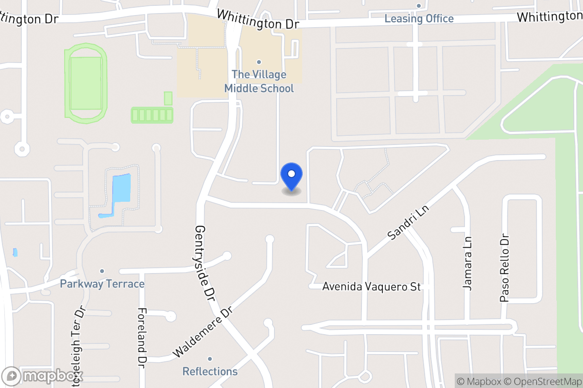 Map of 2135 Avenida La Quinta St, Houston